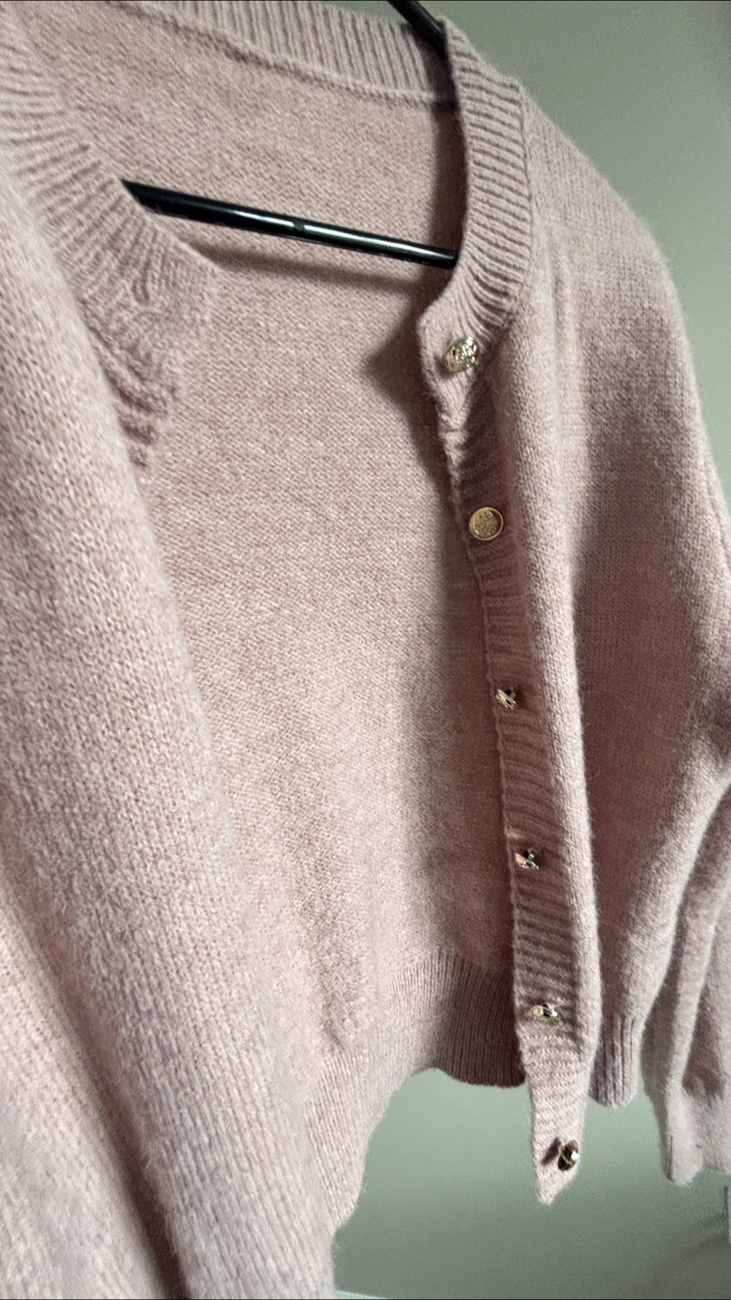 Pink Knit Cardigan - photo 2