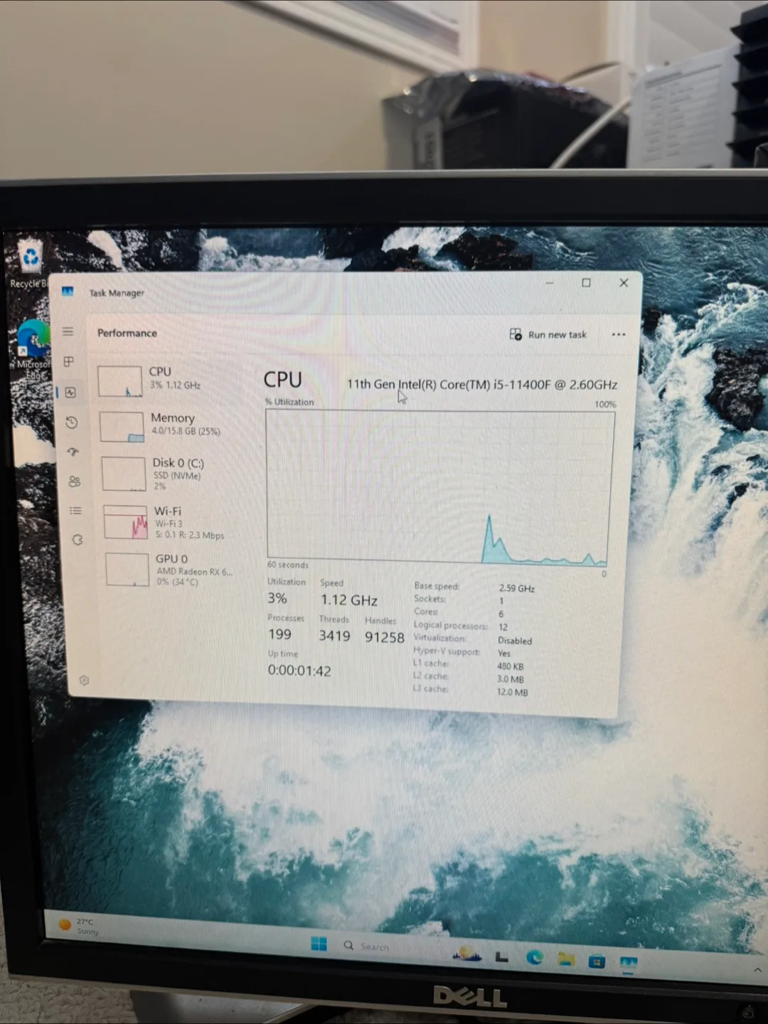 Gaming Pc (i5 11400F + Rx6600 + 16gb ddr4) image indicator(8)