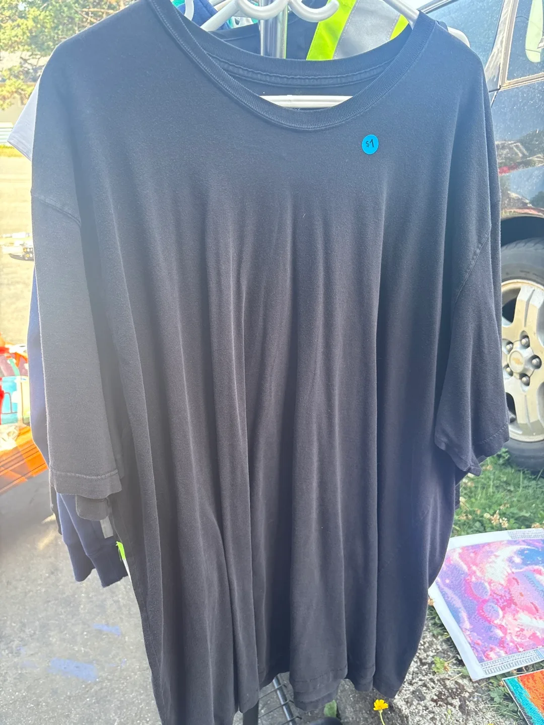 Black T-Shirt size 4xL thumbnail