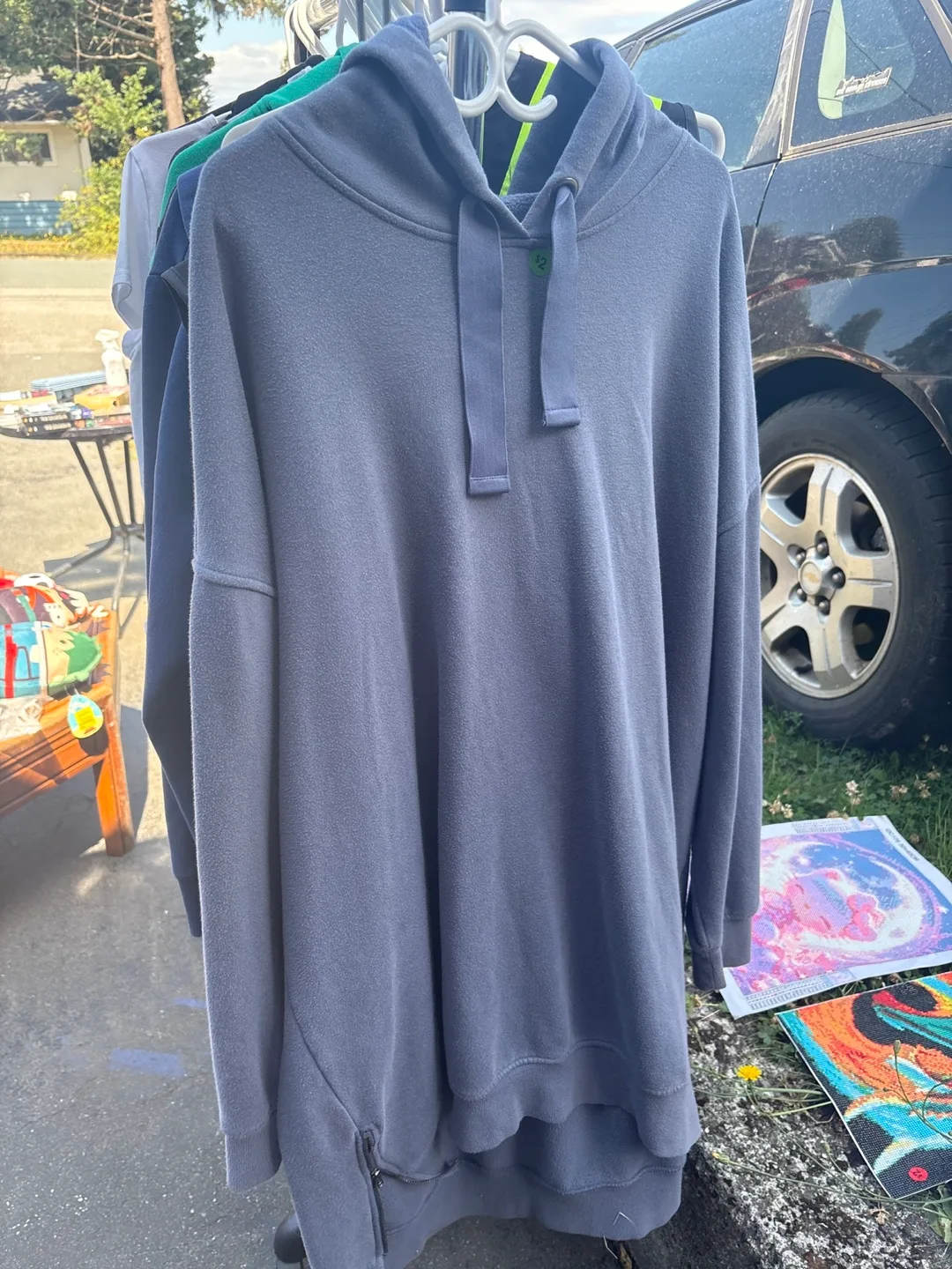 Blue Hoodie Dress size 4X thumbnail