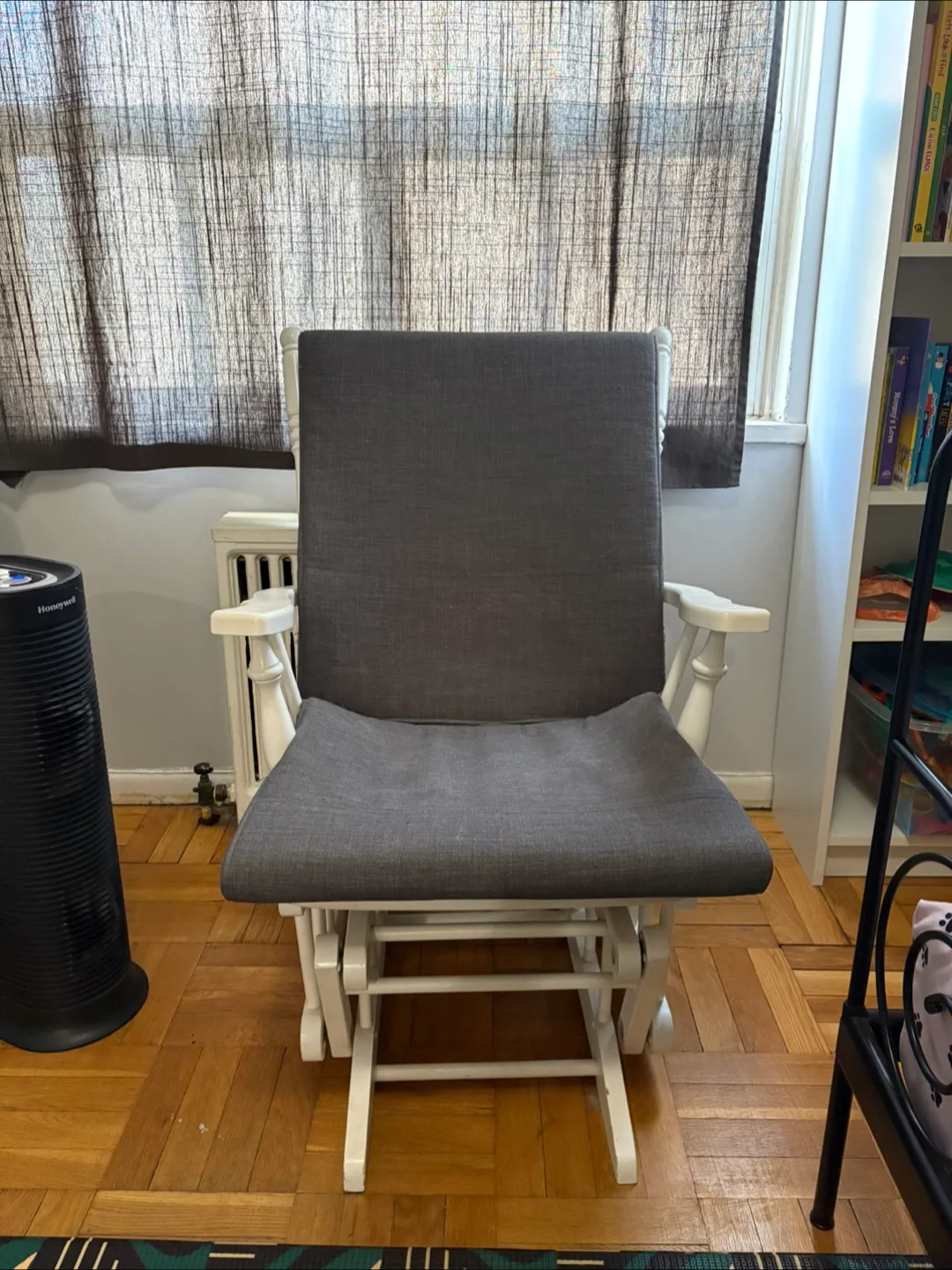 Vintage gliding rocking chair thumbnail