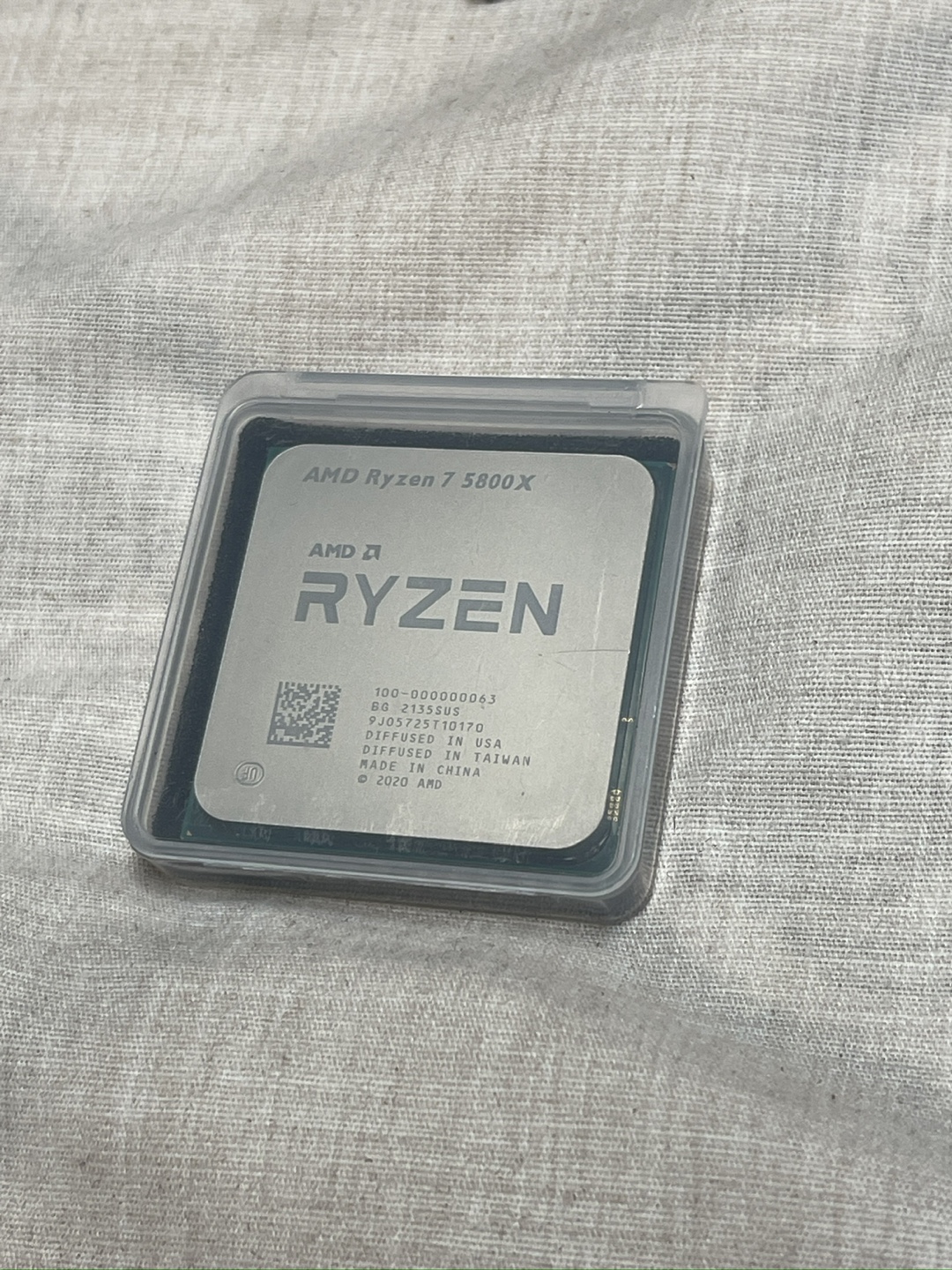 AMD Ryzen 7 5800X CPU + CPU COOLER