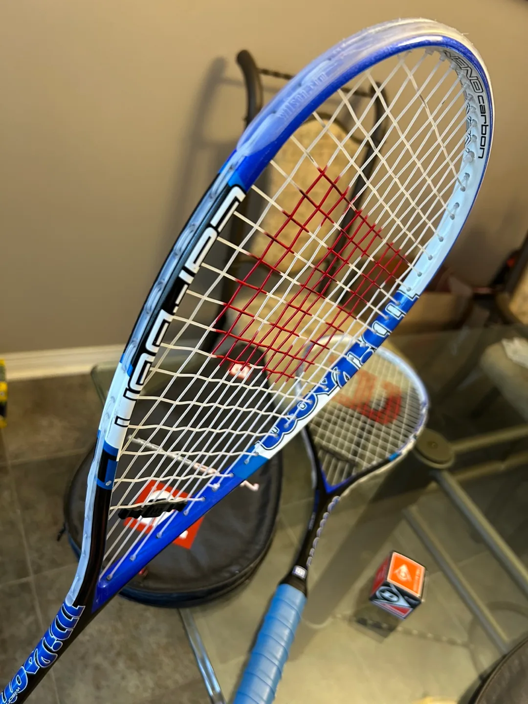 New Wilson Nano Carbon Force Squash Rackets image indicator(9)