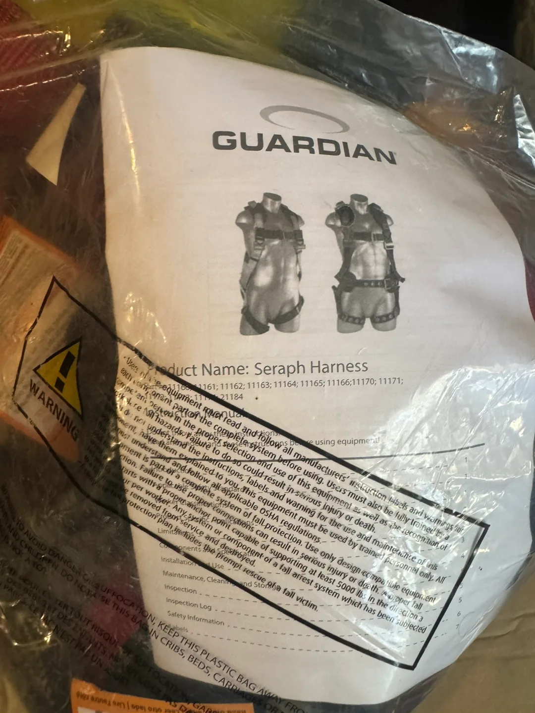 Guardian Seraph Harness - New in Package thumbnail