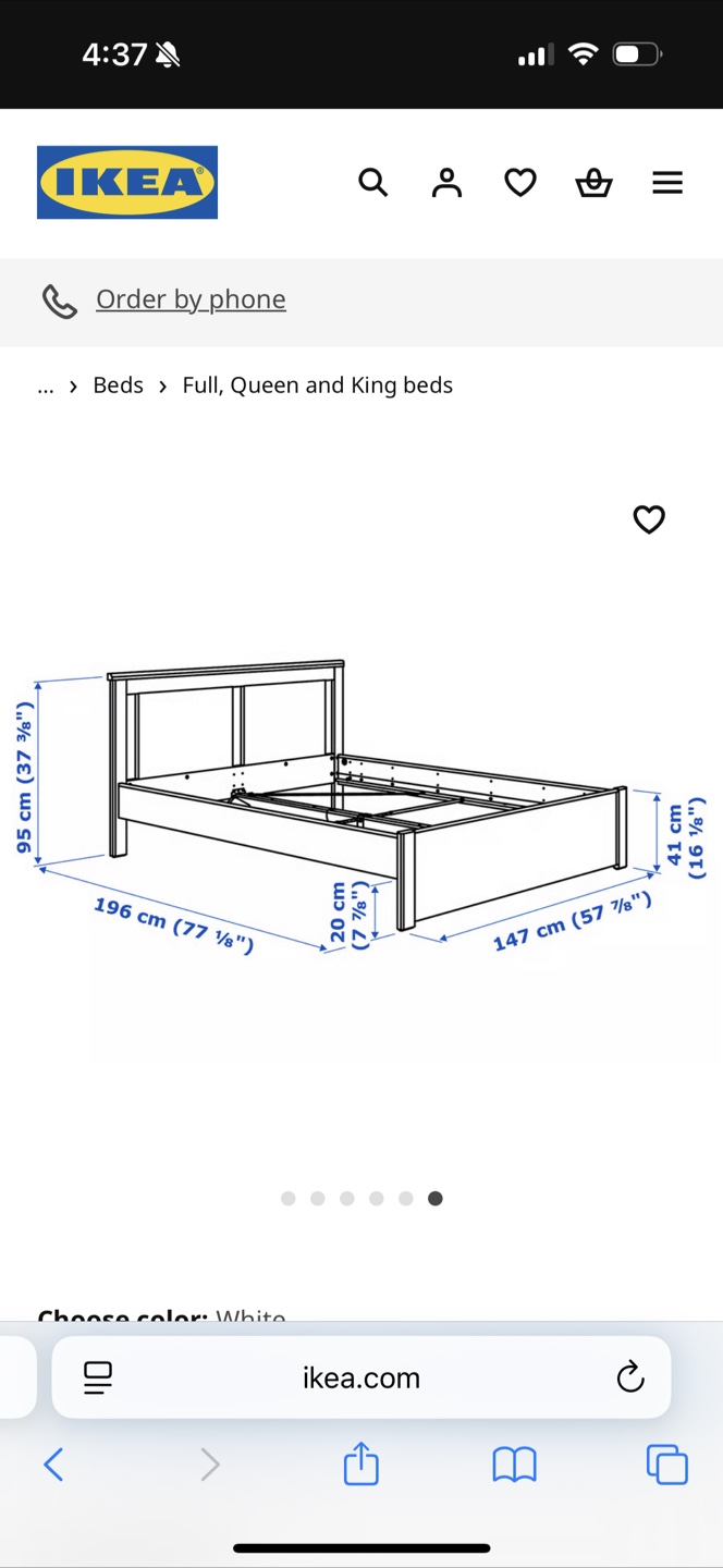 IKEA Full Bed Frame - photo 3