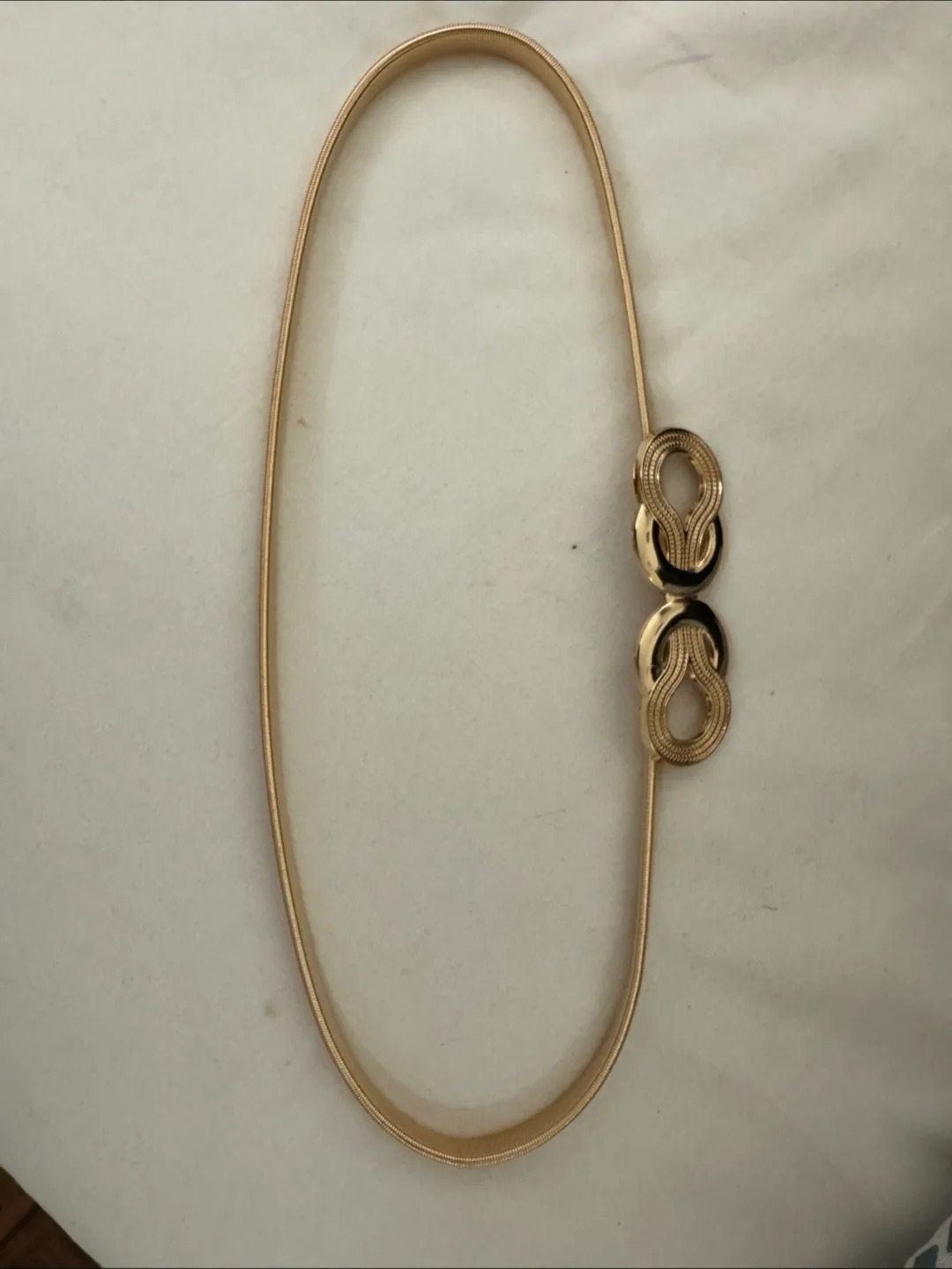 Brand New Gold Elastic Belt thumbnail