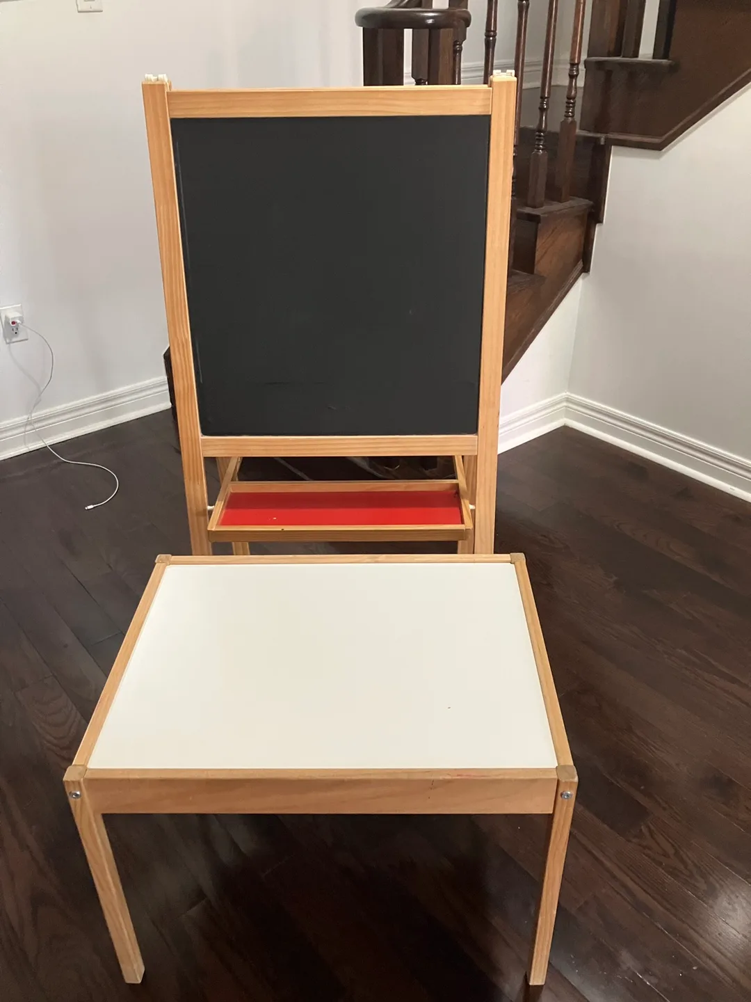 IKEA Mala Easel Whiteboard and Table image indicator(2)