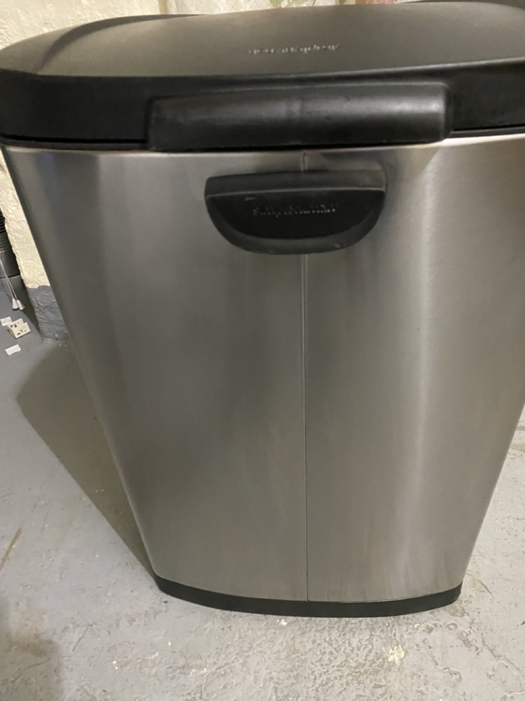 simplehuman Stainless Steel Trash Can - photo 4