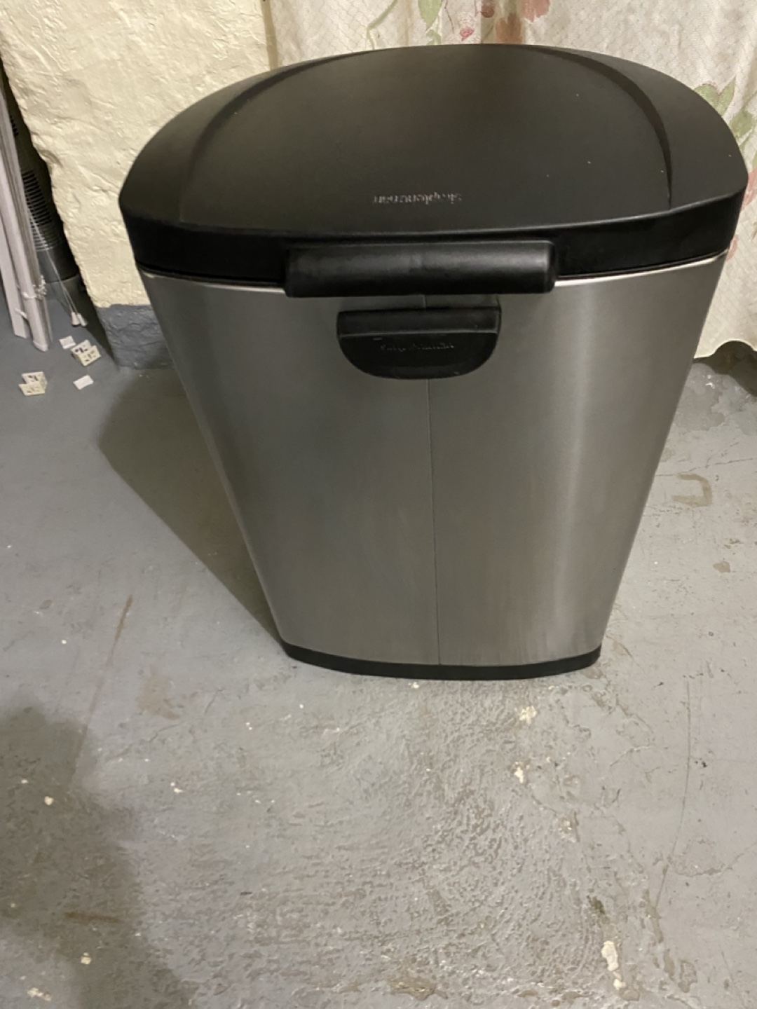 simplehuman Stainless Steel Trash Can - photo 2