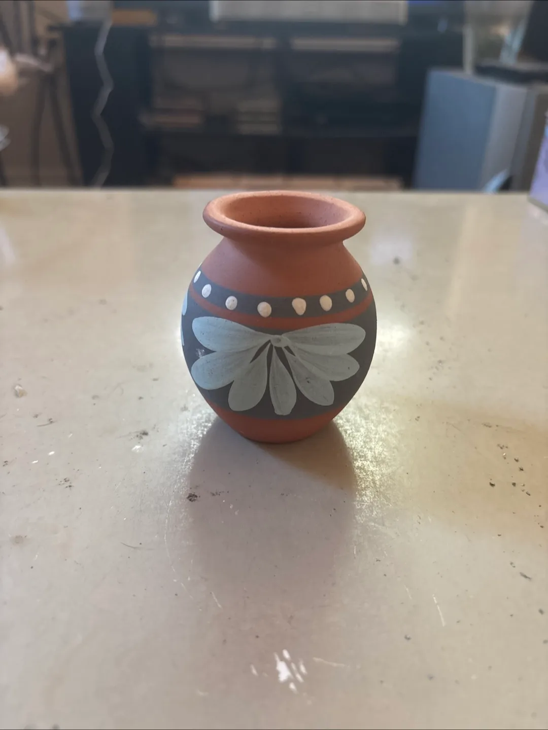 Small Decorative Terracotta Pot thumbnail