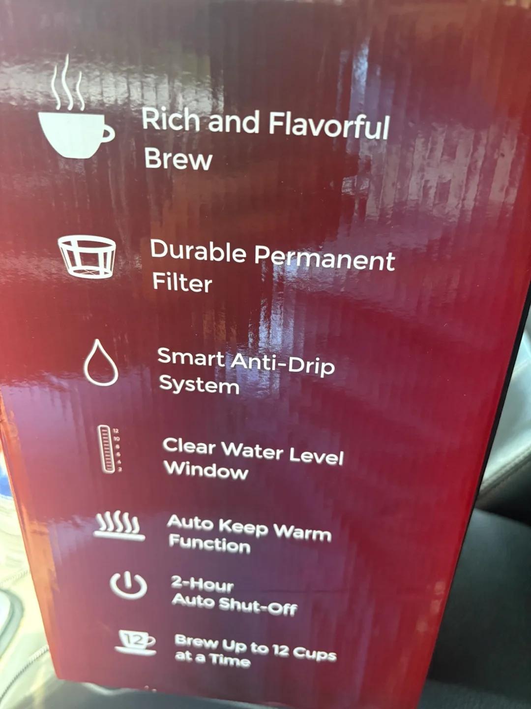 Mueller 12-Cup Coffee Maker DC-550x - Black image indicator(2)