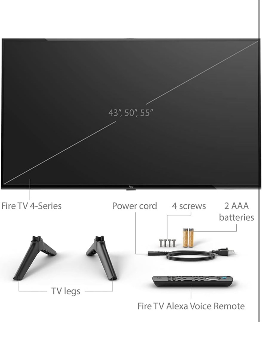 Amazon Fire TV 50" 4K with Alexa Voice Remote - photo 4