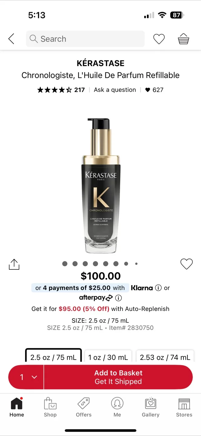Kérastase Chronologiste Huile de Parfum 100ml thumbnail