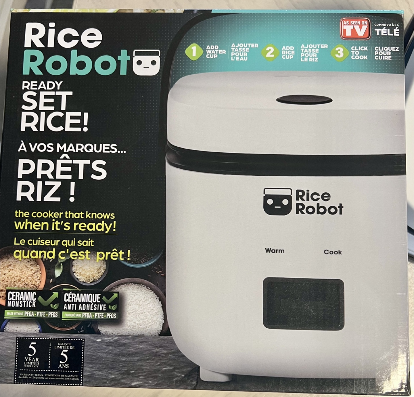 Rice Robot Rice Cooker