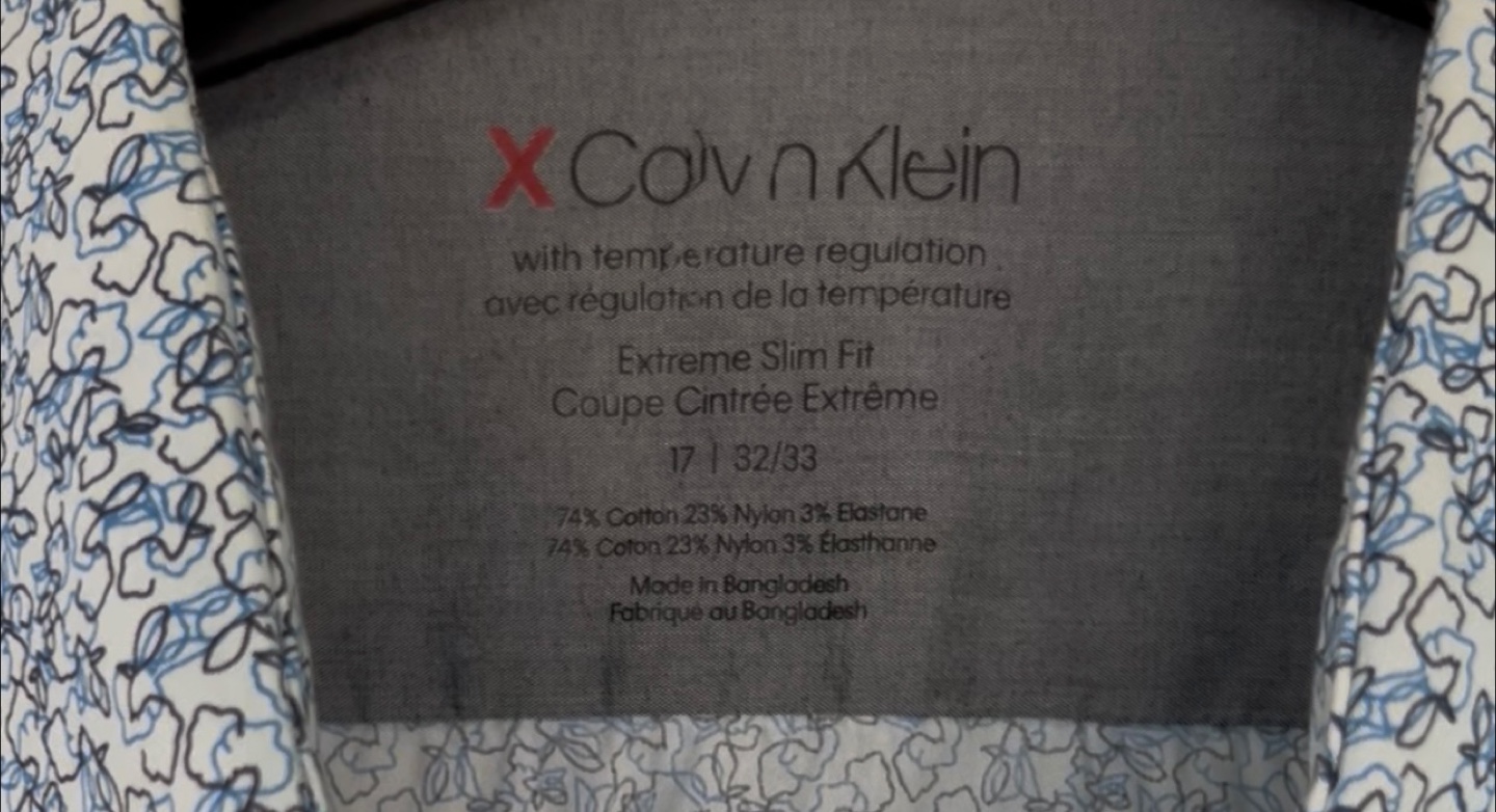 Calvin Klein Extreme Slim Fit Shirt 17/32-33 - photo 2
