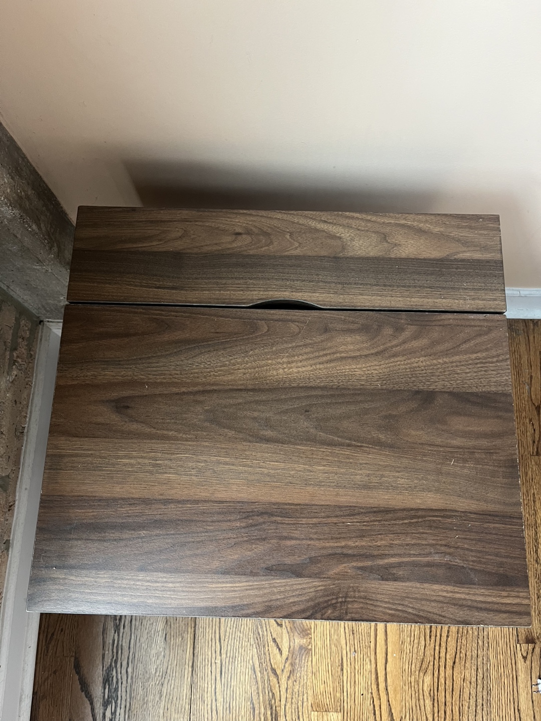 Wood Nightstand with USB Ports - photo 2