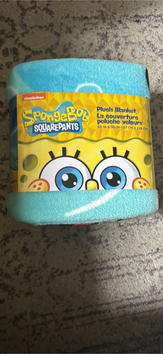 SpongeBob SquarePants Plush Blanket thumbnail