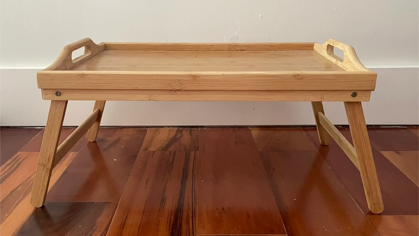 🥕Wooden Bed Tray Table🥕 thumbnail