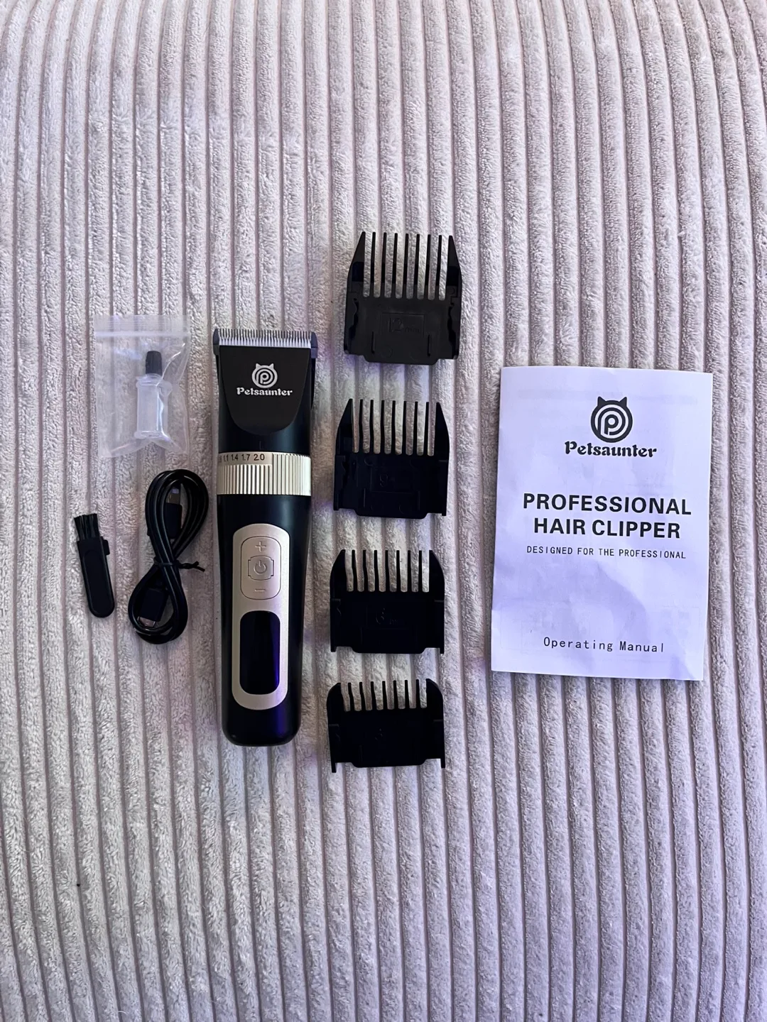 Cordless Rechargeable Pet Clipper Set thumbnail