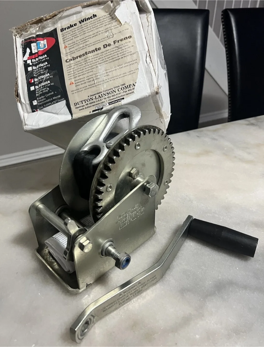 Fulton Single-Speed Trailer Winch, 1800 lbs Capacity image indicator(8)