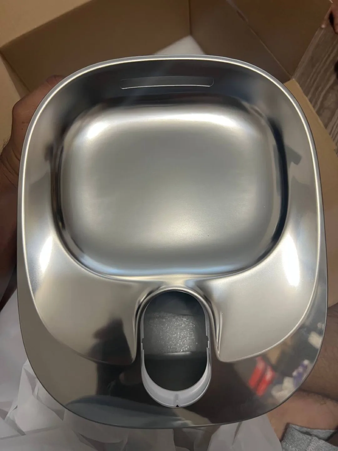 4L Stainless Steel Pet Water Fountain image indicator(4)