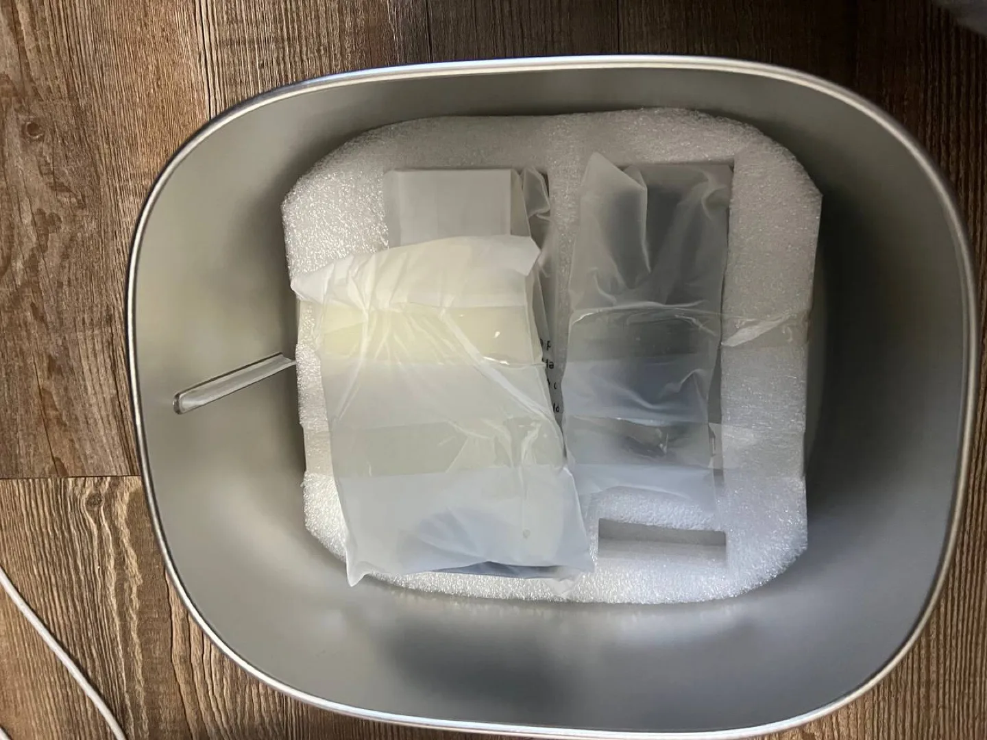 4L Stainless Steel Pet Water Fountain image indicator(5)