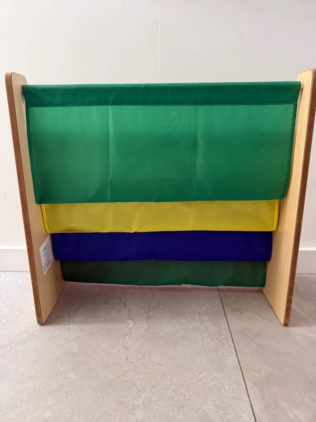 Kids Sling Bookshelf - Natural Wood/Primary image indicator(2)