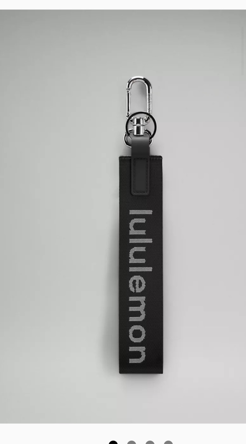 Lululemon Key Chain Black