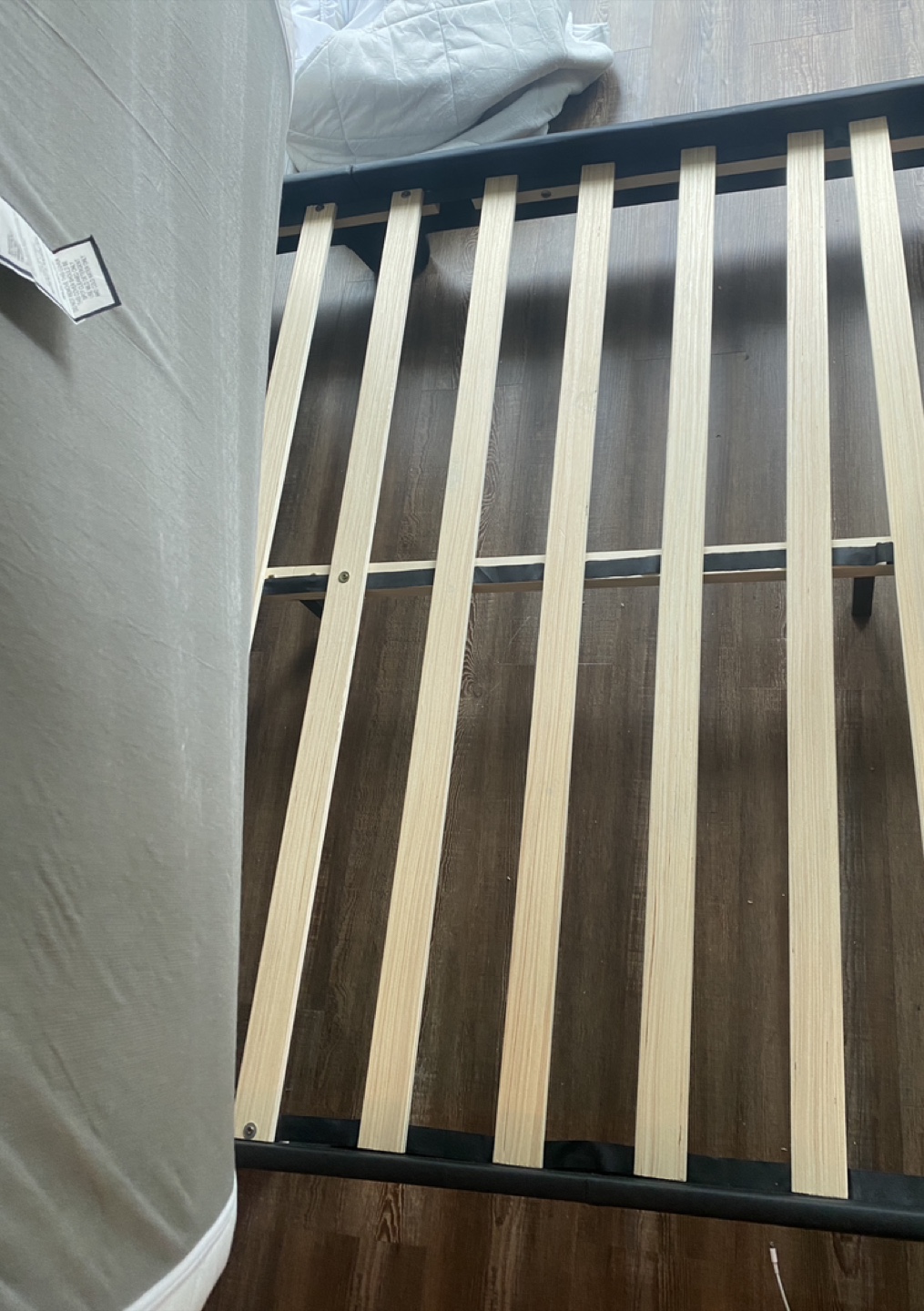 Black Full-Size Bed Frame - photo 3