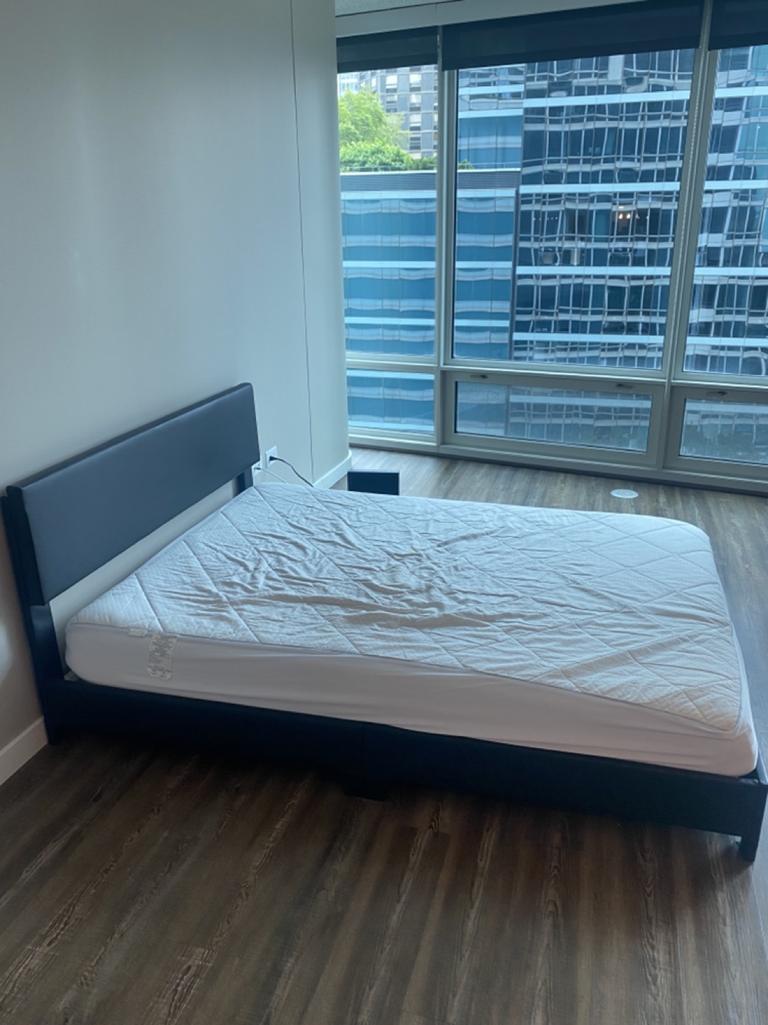 Black Full-Size Bed Frame - photo 2