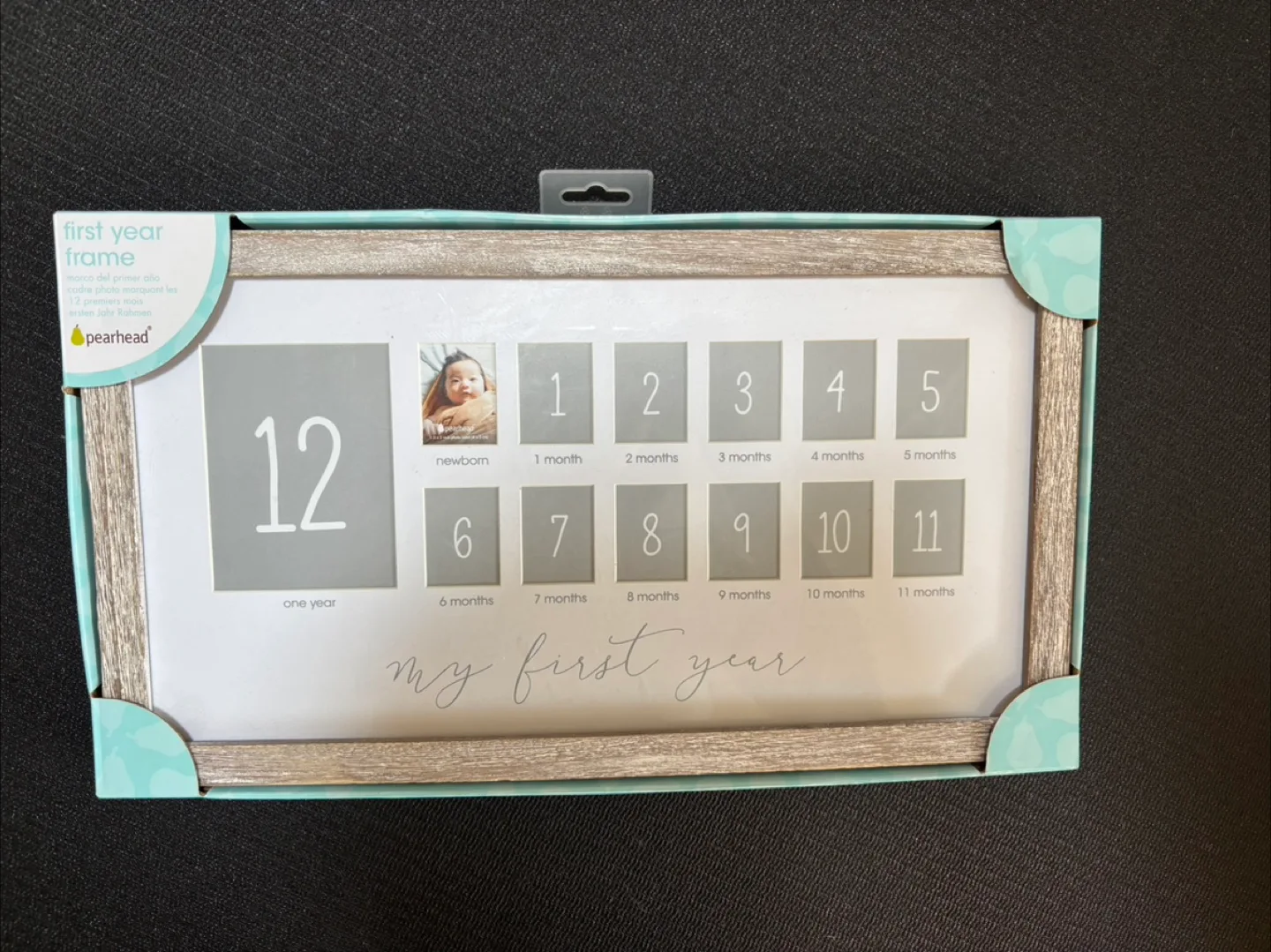Pearhead Baby's First Year Frame - New in Box! image indicator(2)