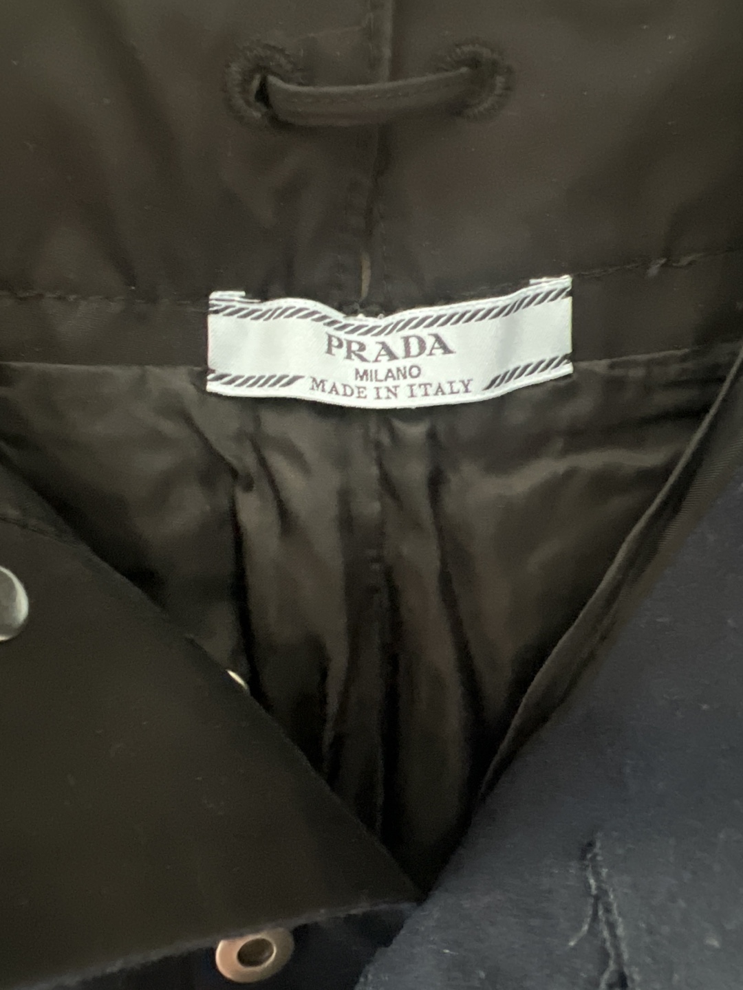 Prada Navy Blue Shorts - photo 2