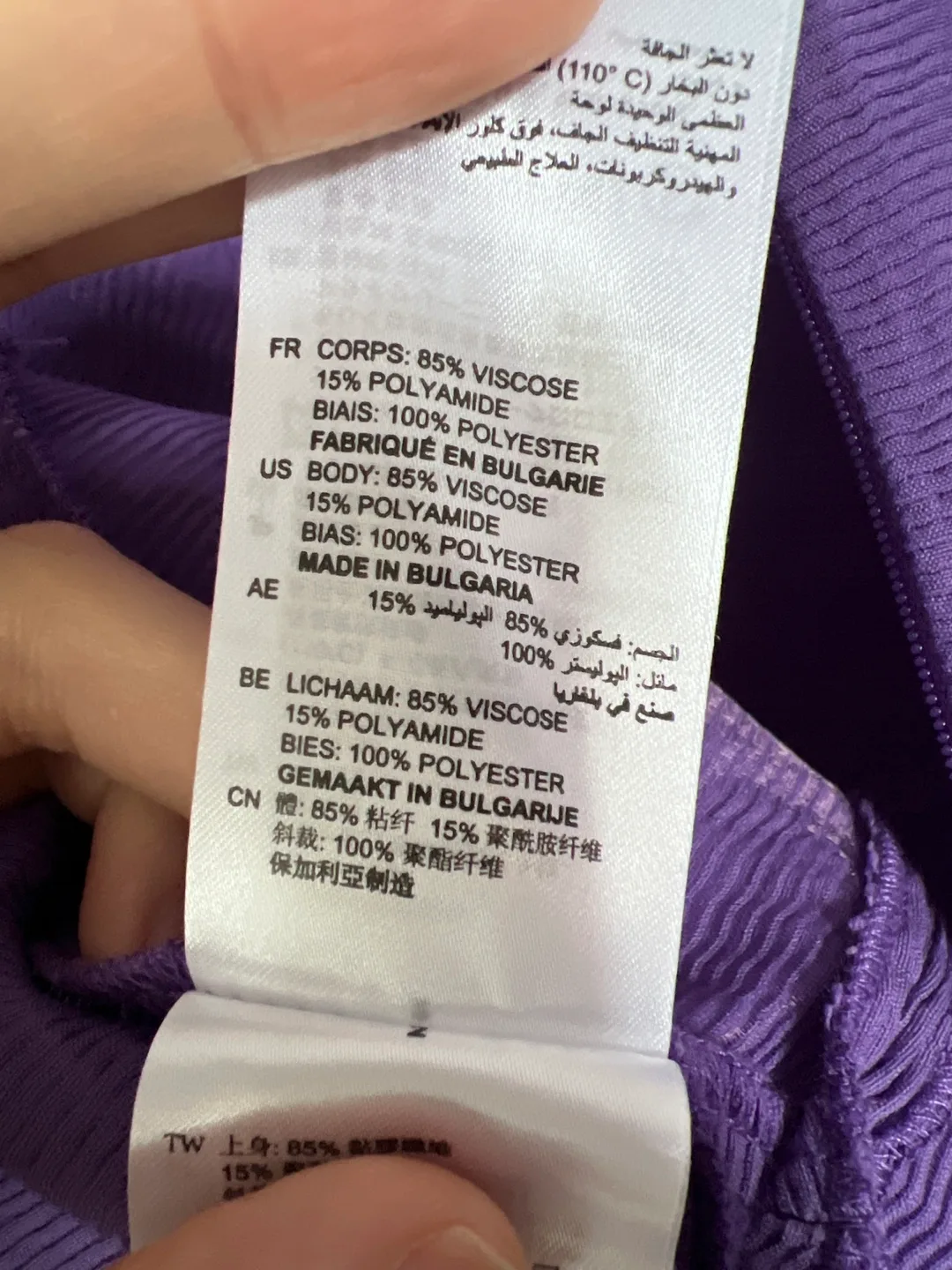 Sandro Paris Purple Dress image indicator(4)