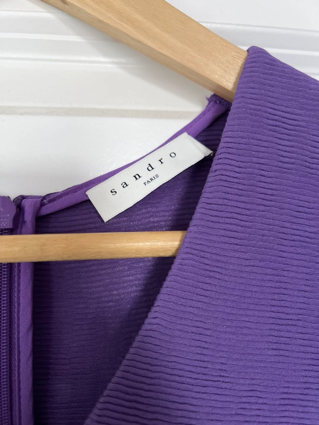 Sandro Paris Purple Dress image indicator(3)