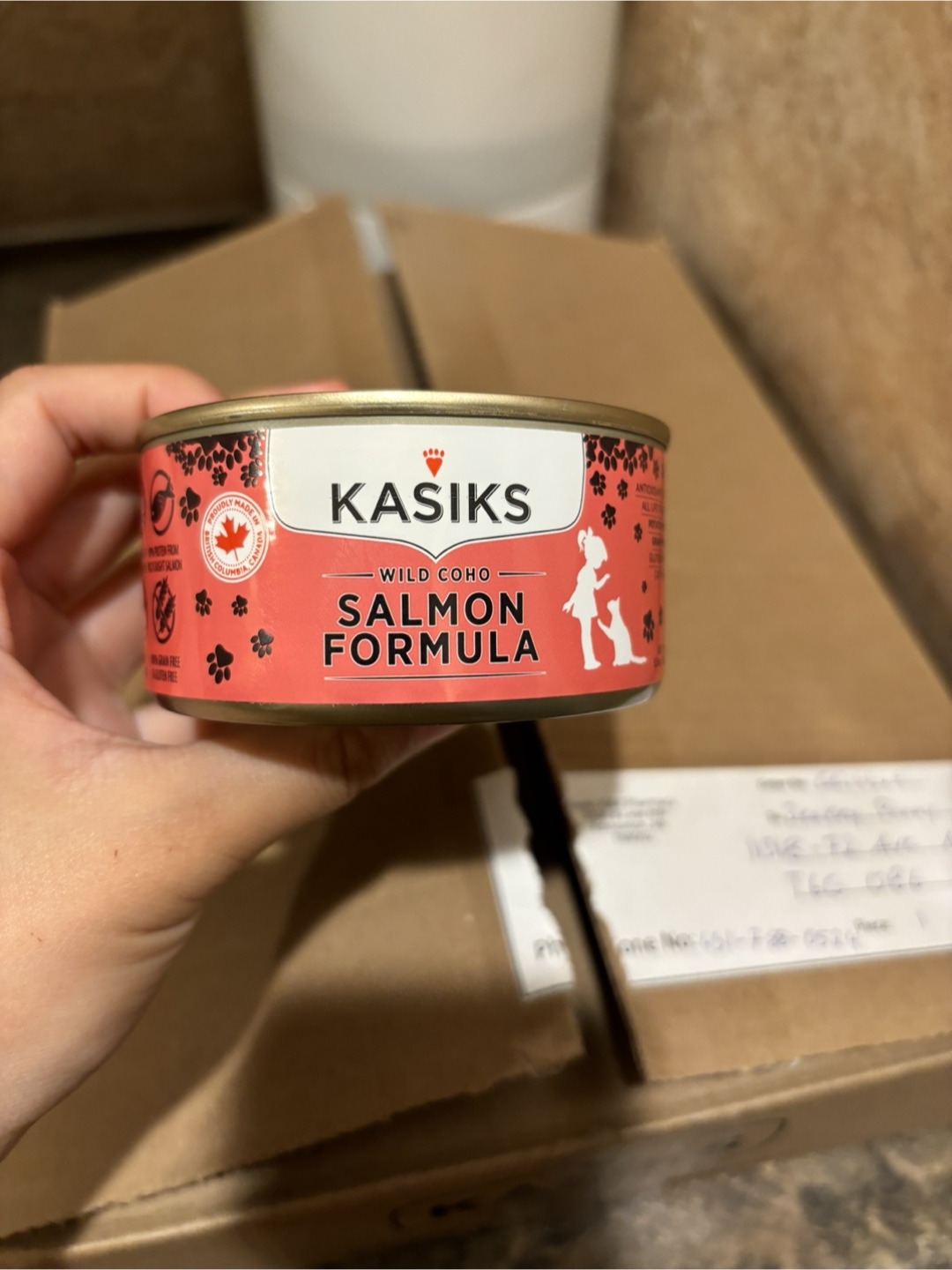 Cat food - Kasiks wild caught coho salmon 156g