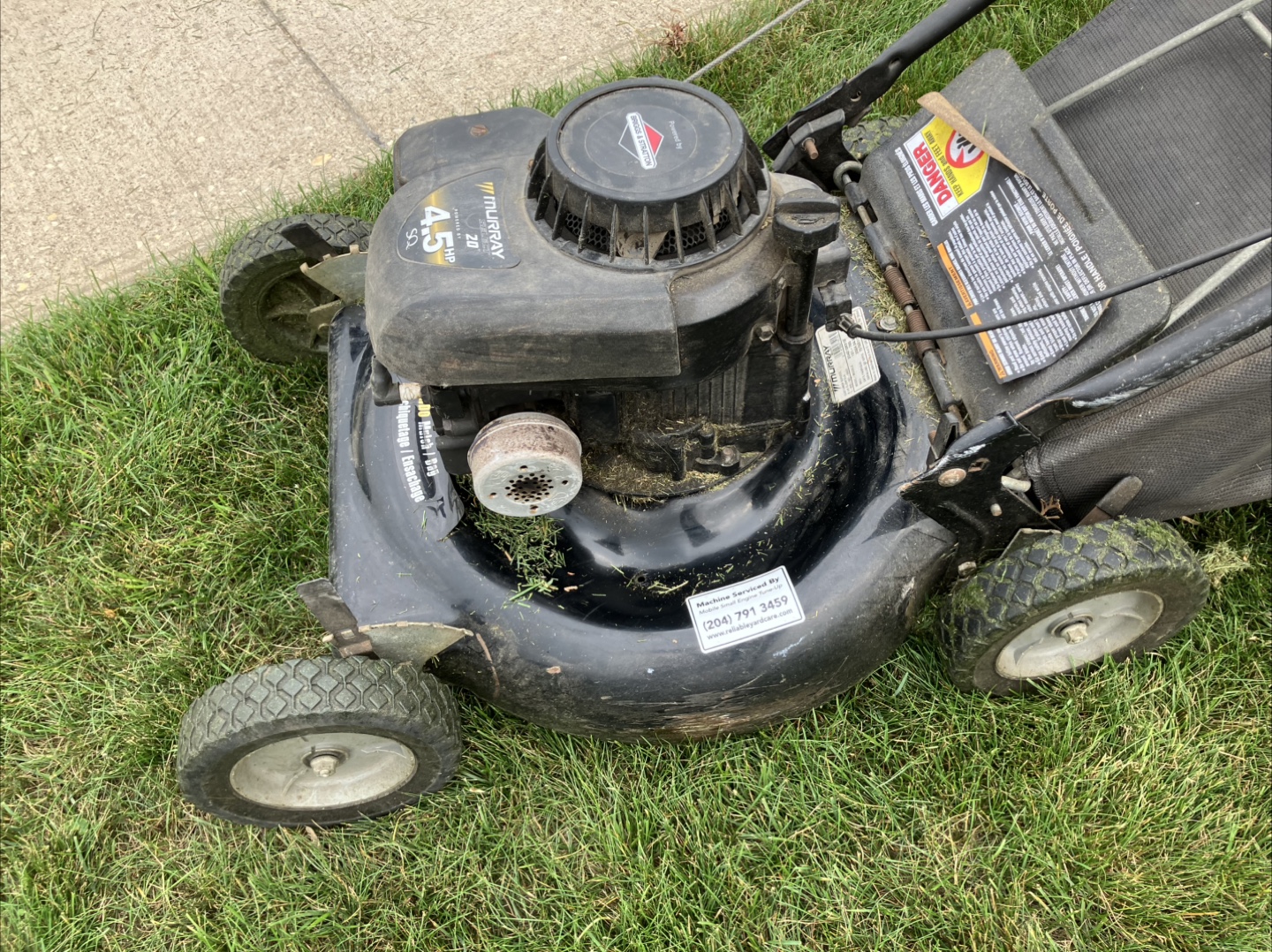 Murray 4.5 HP 2-1 Lawn Mower - photo 4