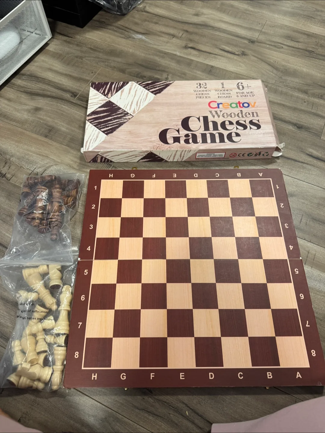 Creatov Wooden Chess Game Set 🇨🇦 thumbnail