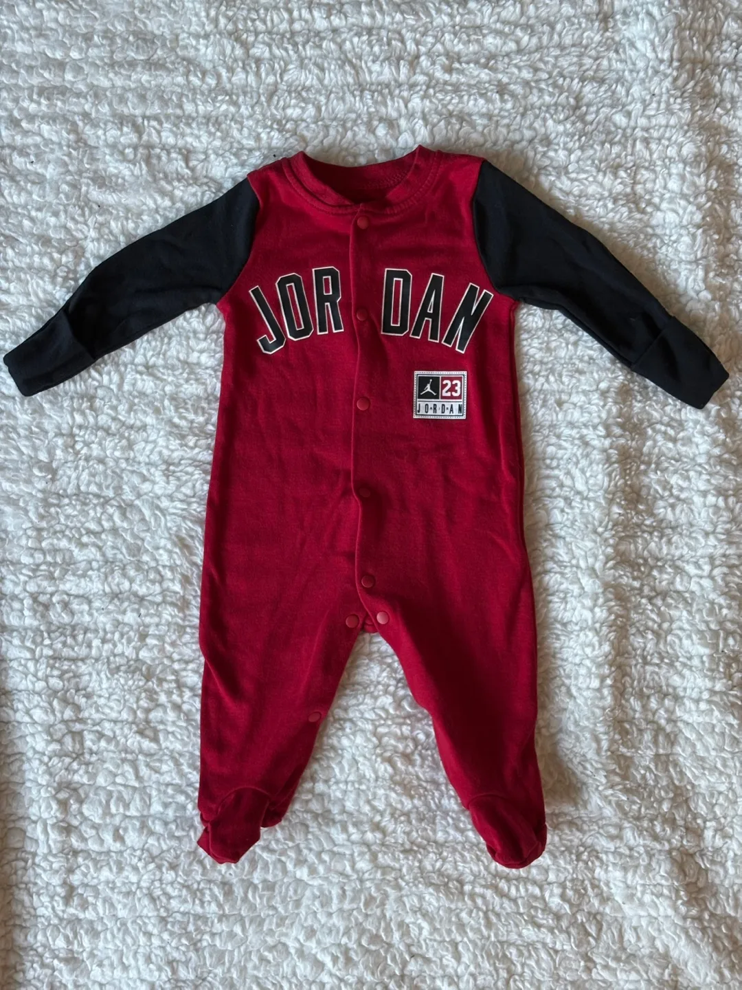 Jordan Baby Onesie - 0-3 Months thumbnail