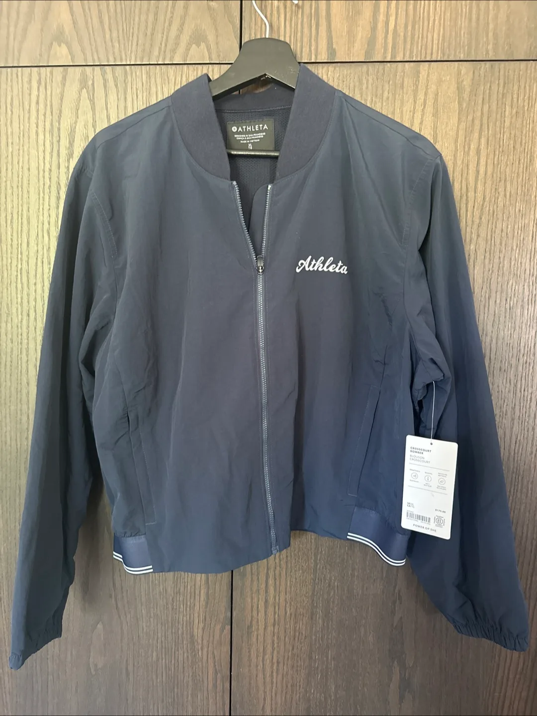 Athleta Crosscourt Bomber Jacket - XL thumbnail
