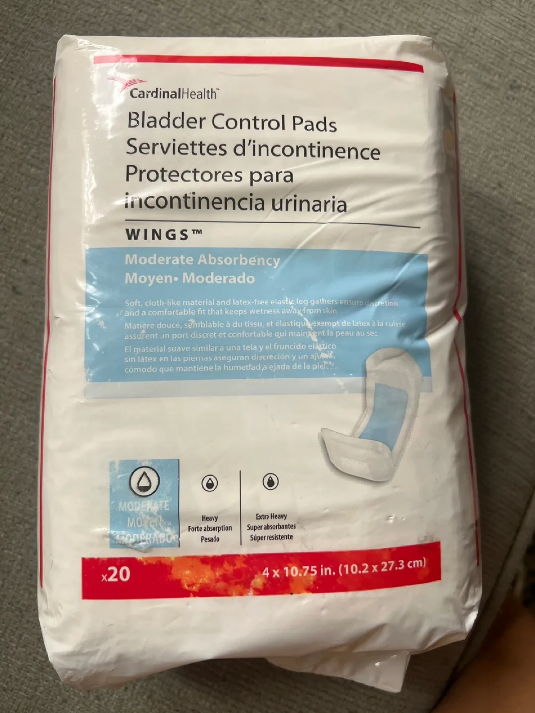 🥕Cardinal Health Bladder Control Pads - Moderate thumbnail