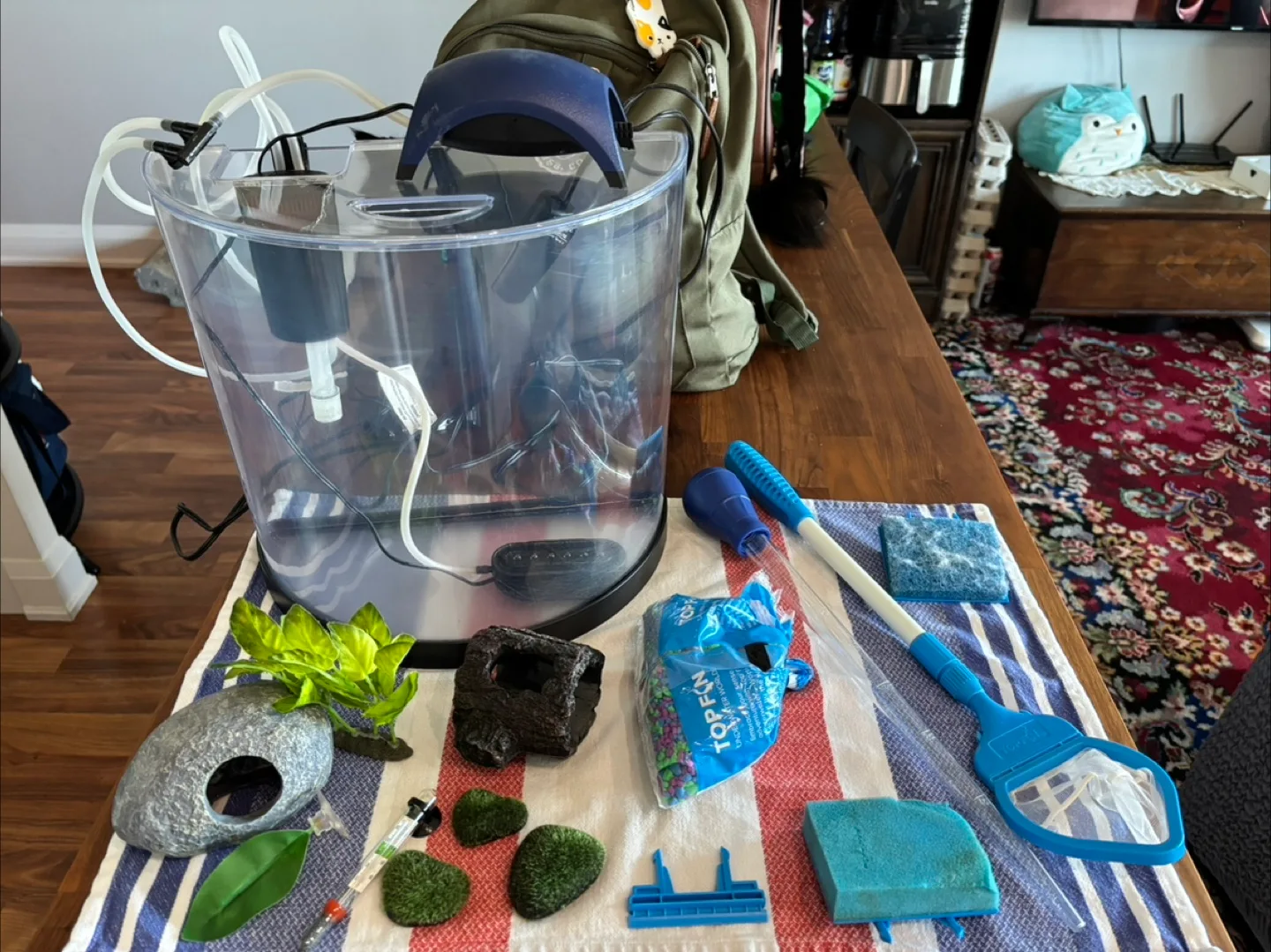 Betta Fish Tank Kit (fish not included!) image indicator(2)