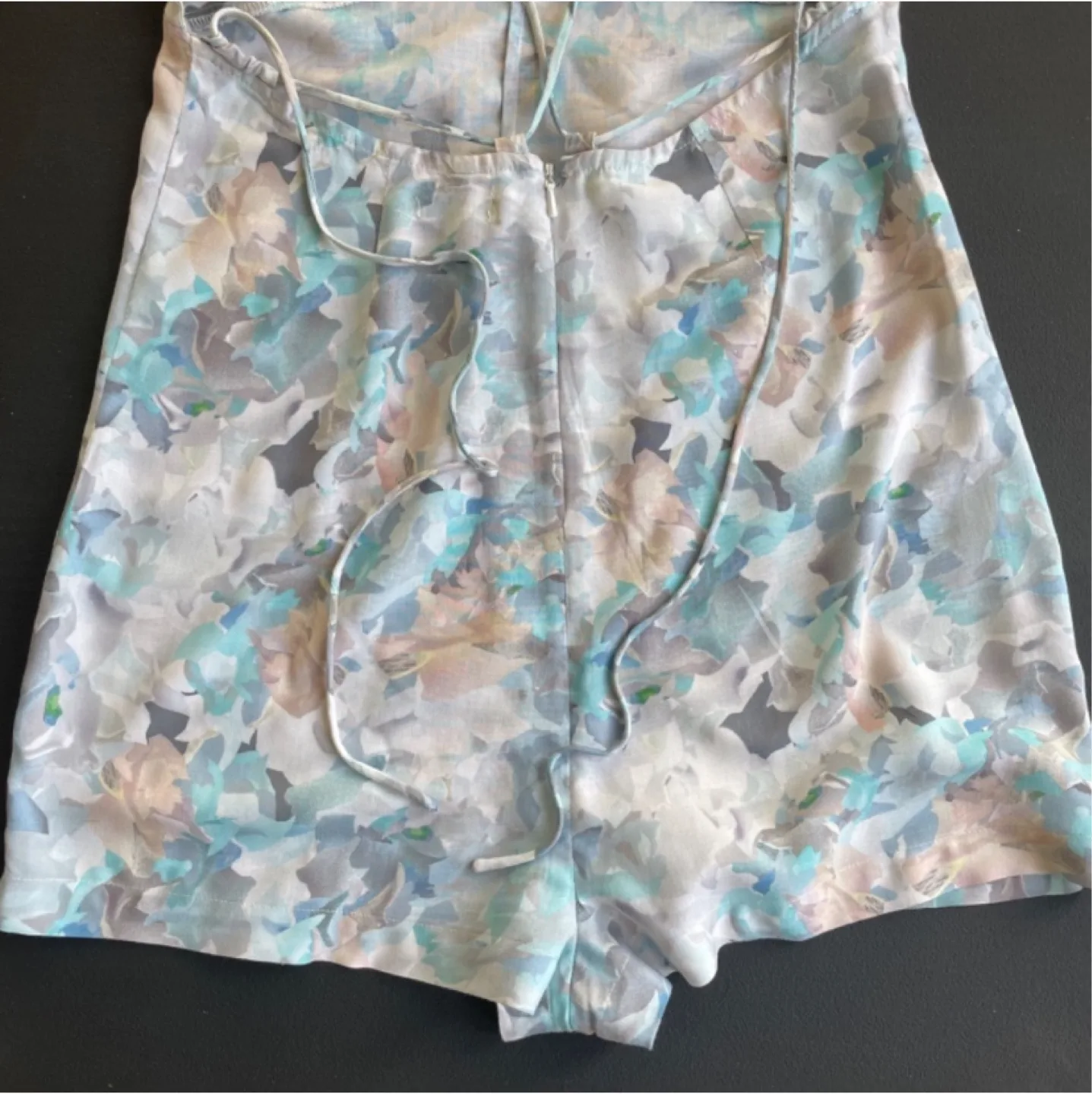 Pastel floral romper size small image indicator(5)