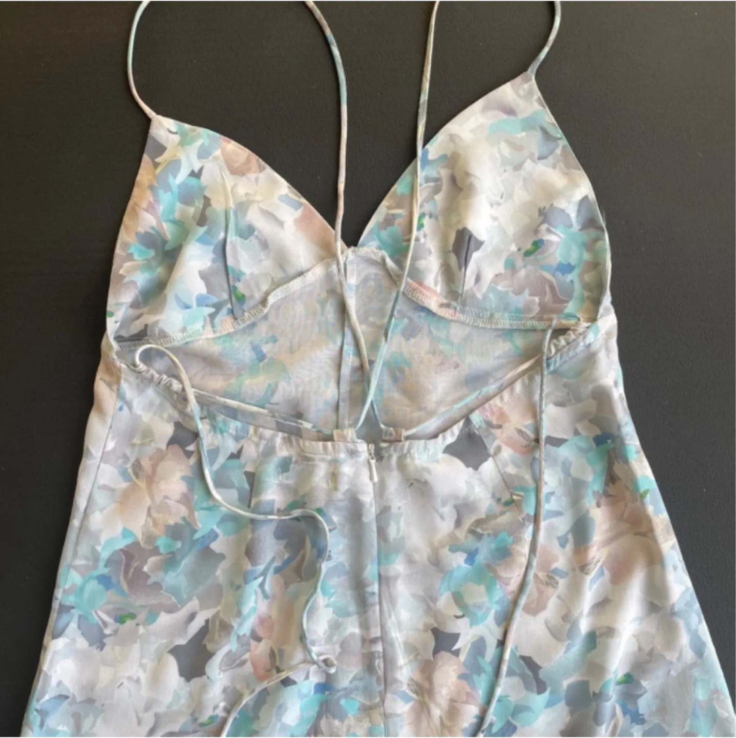 Pastel floral romper size small image indicator(6)