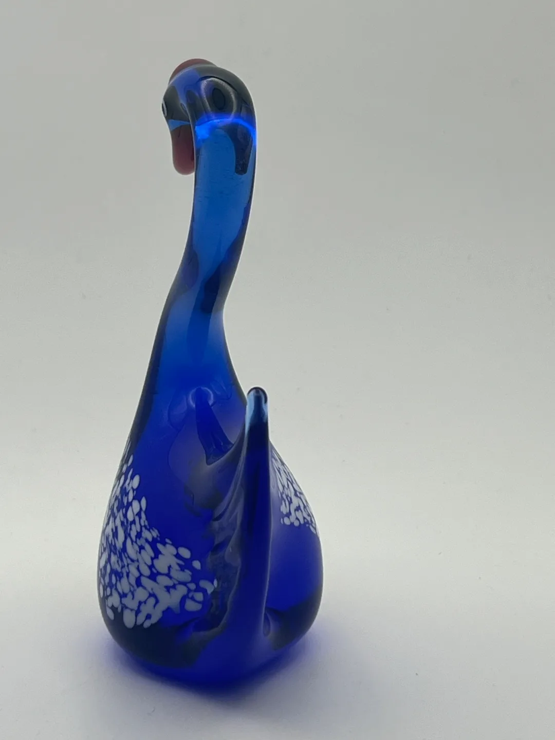 Blue Glass Swan Figurine image indicator(5)