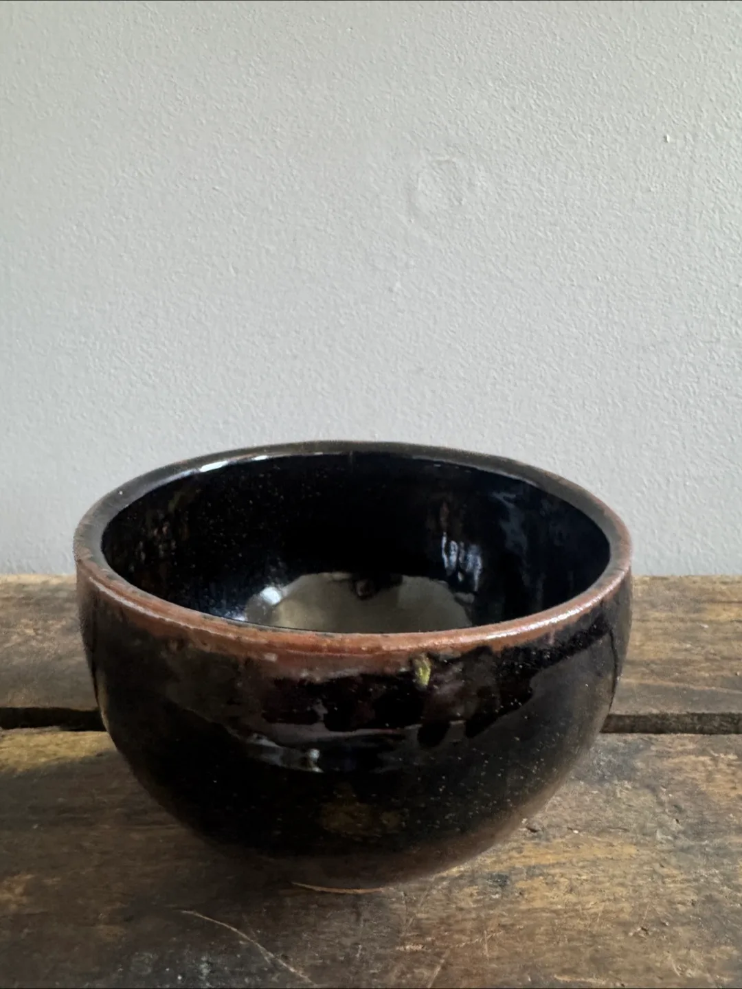 Handmade Ceramic Bowl - Black thumbnail
