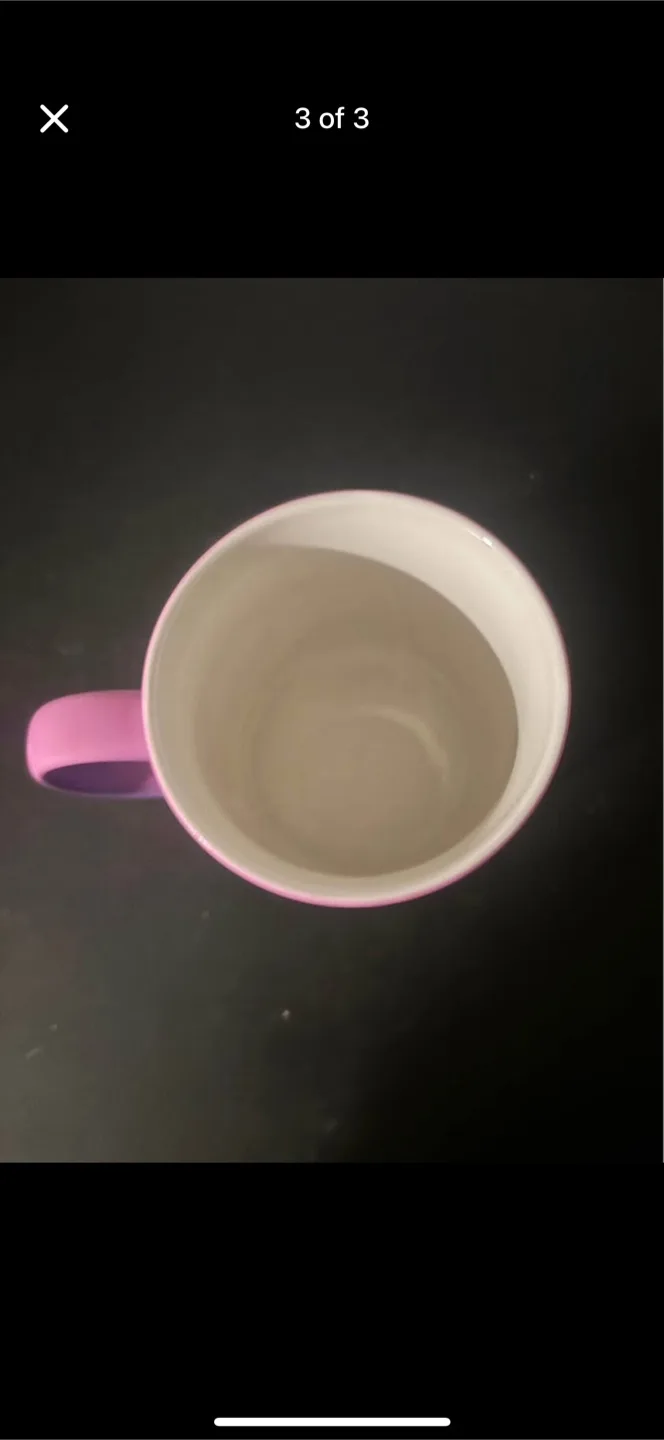 Purple Ombre Coffee Mug - Skull Design image indicator(3)