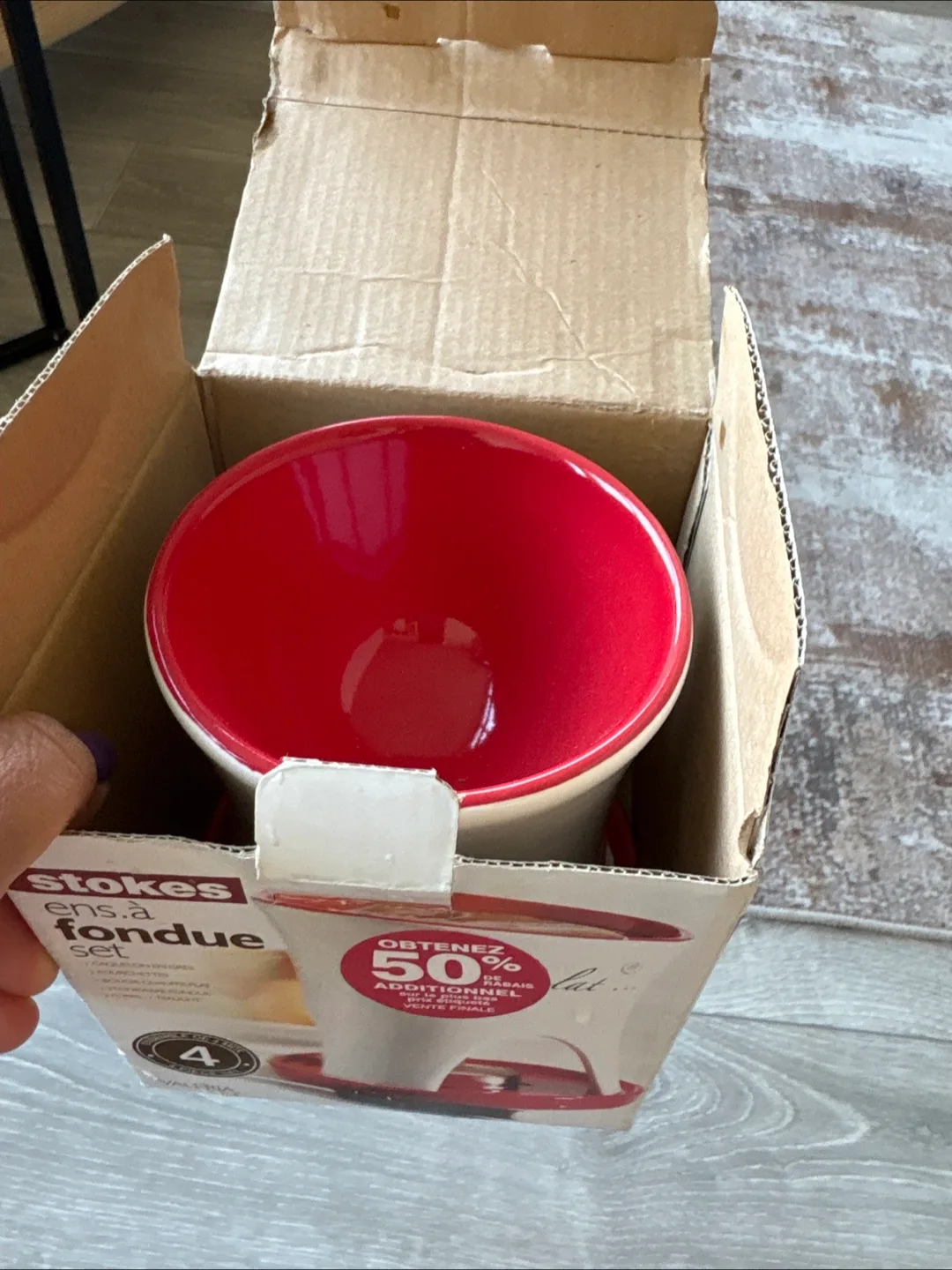 Thrifty picks Stokes Valeria 4-Piece Fondue Set thumbnail