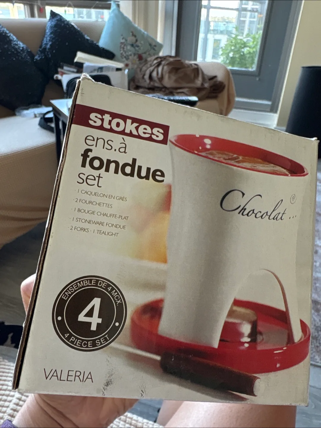 Thrifty picks Stokes Valeria 4-Piece Fondue Set image indicator(4)