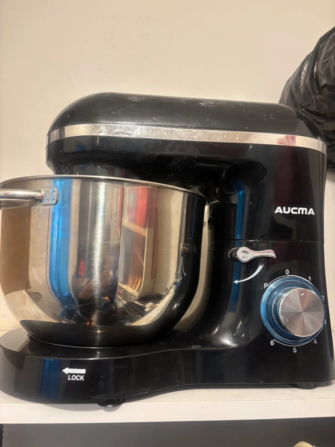 AUCMA Stand Mixer - Black