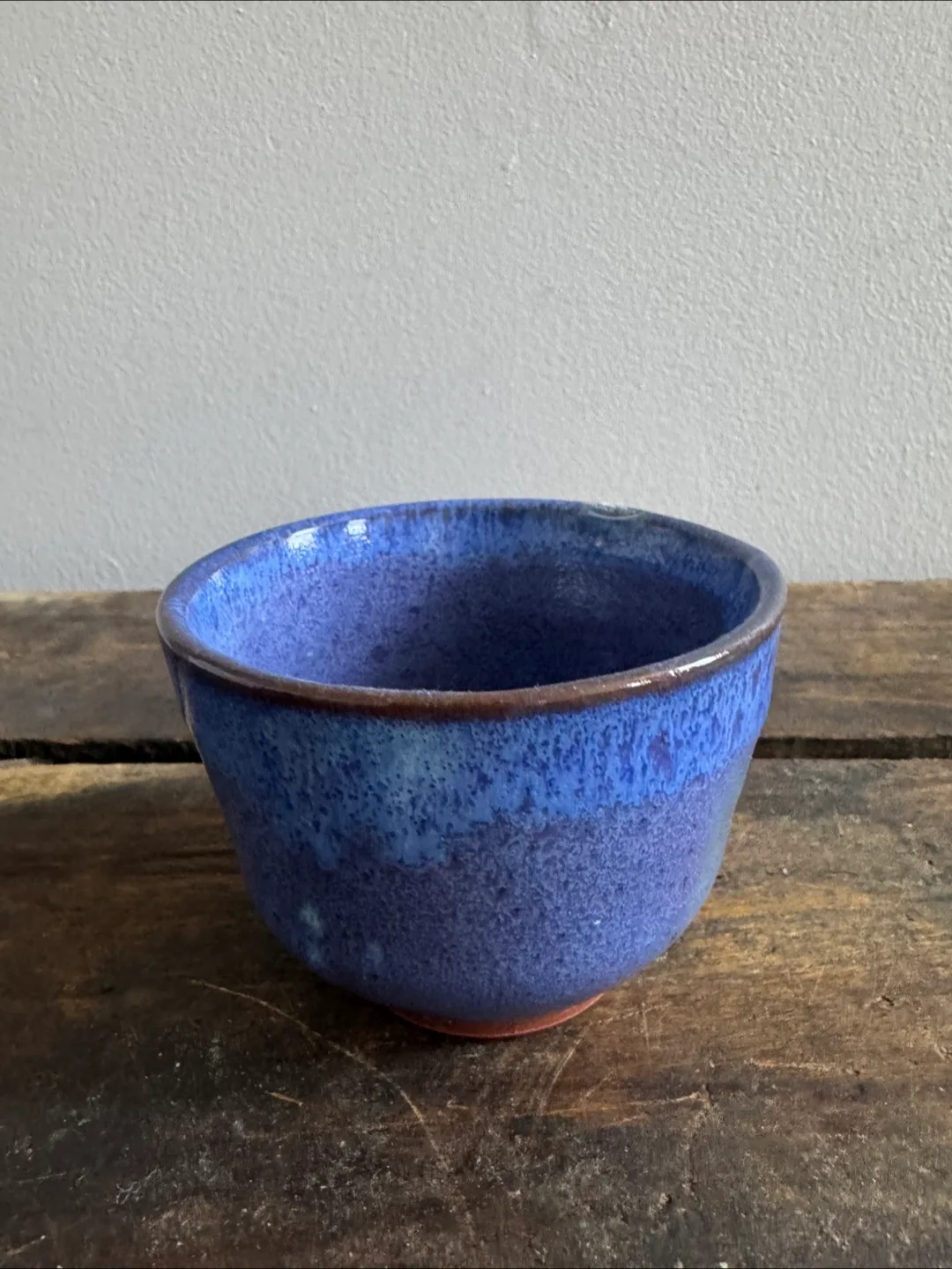 Handmade Blue Ceramic Bowl thumbnail
